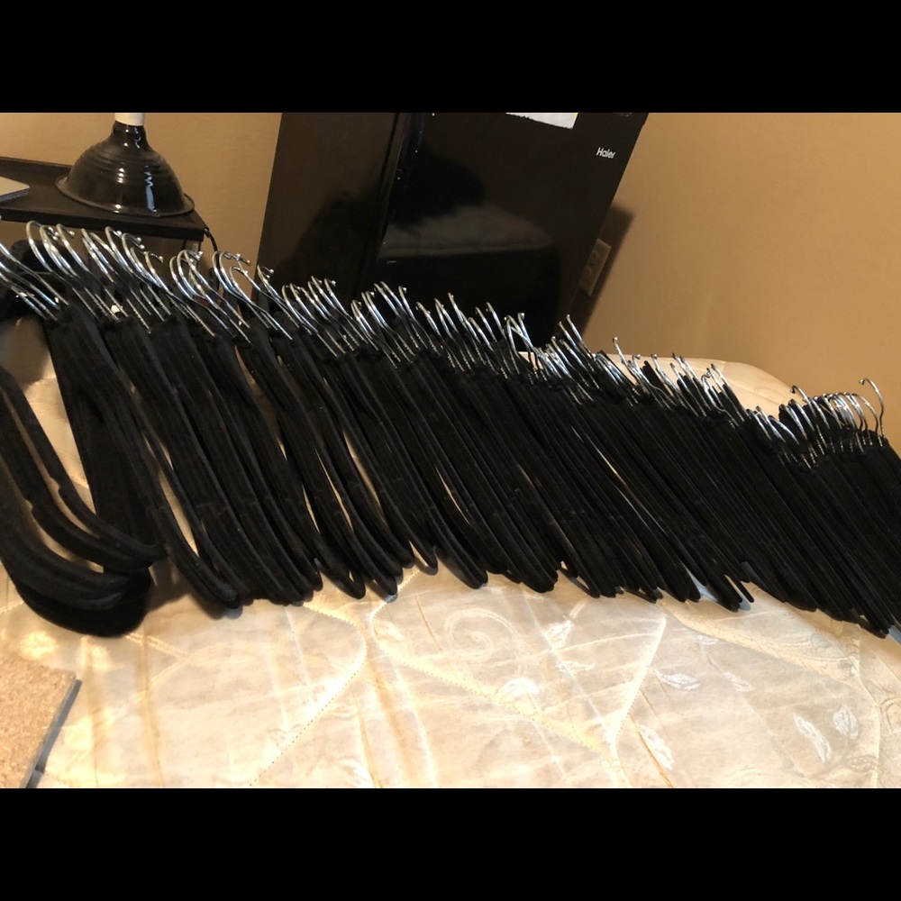 Black Velvet Hangers